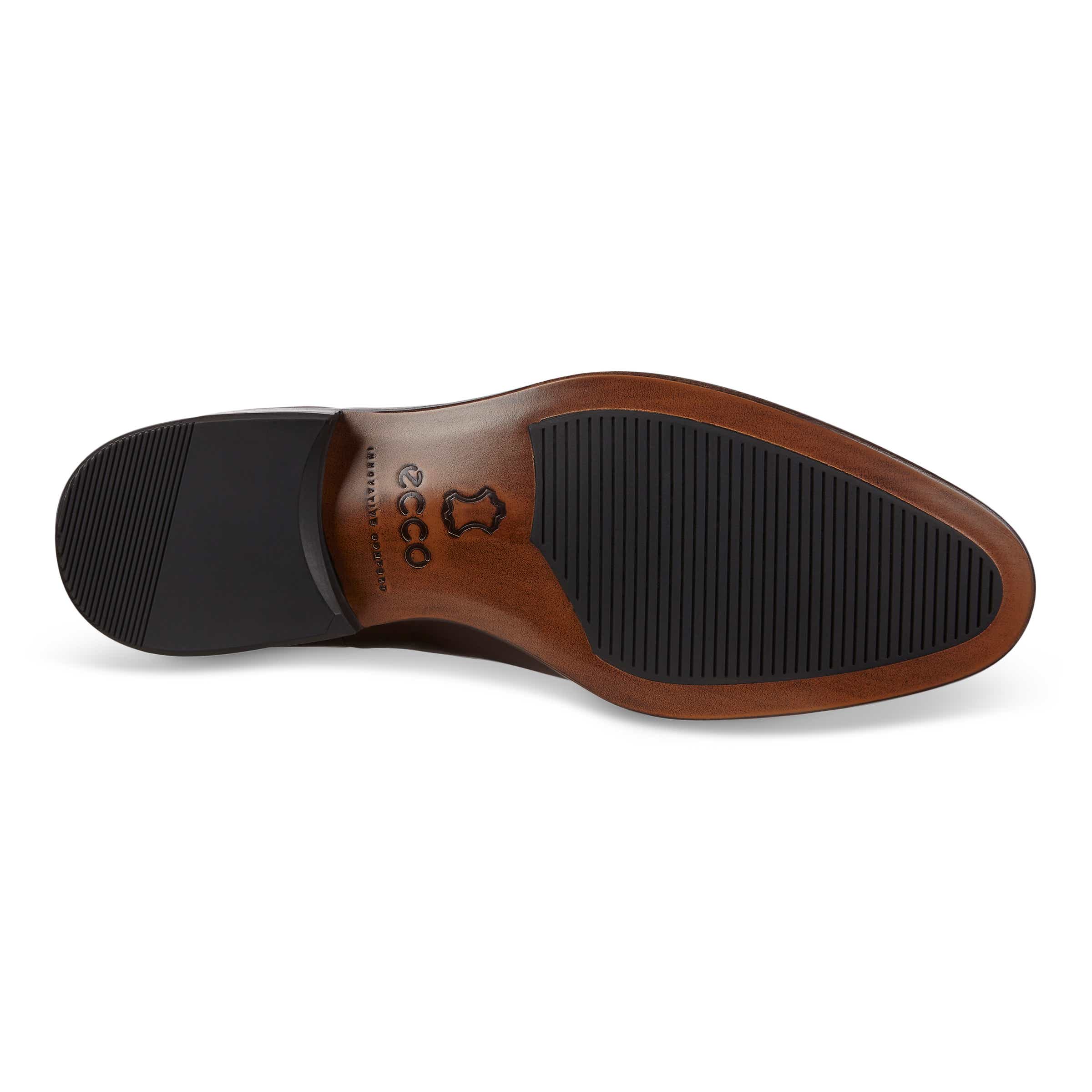 ECCO Vitrus Mondial メンズ レザーダービーシューズ - 茶色 - Sole