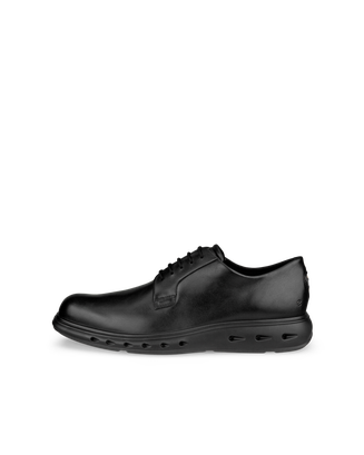 Men's ECCO® Hybrid 720 Leather Gore-Tex Derby Shoe - Black - Outside