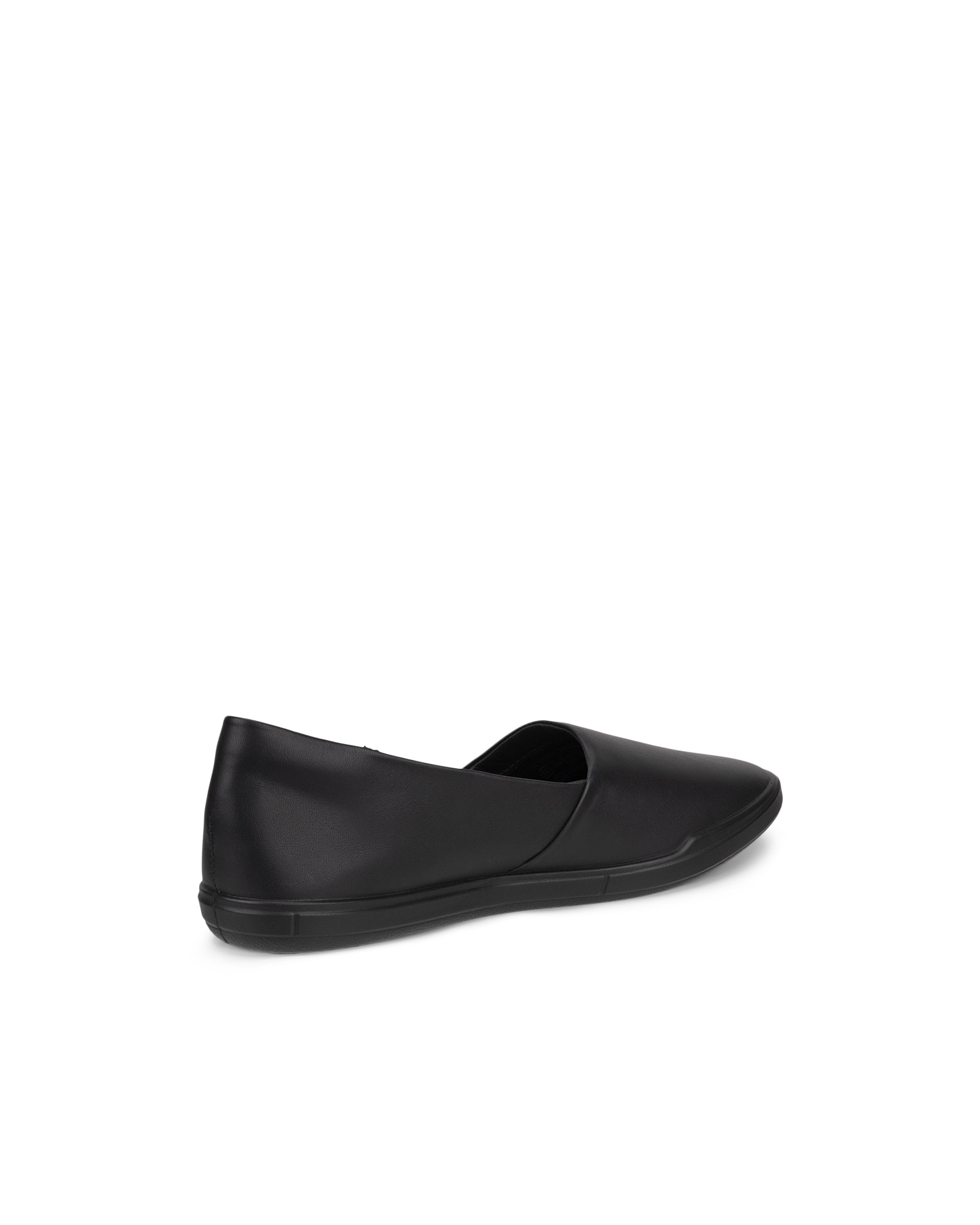 ECCO Simpil ウィメンズ レザーローファー - 黒 - Back