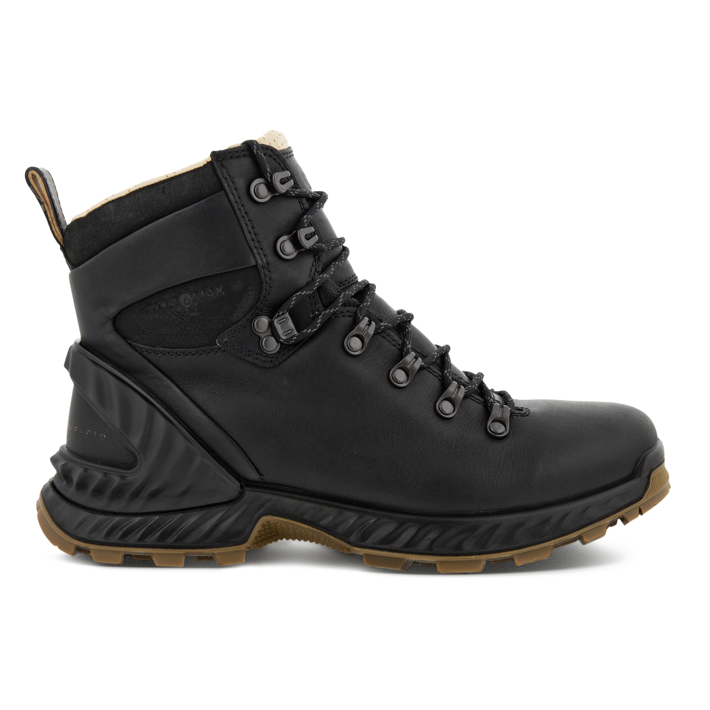 ECCO Men's Exohike Hiking Boot - Black - Outside