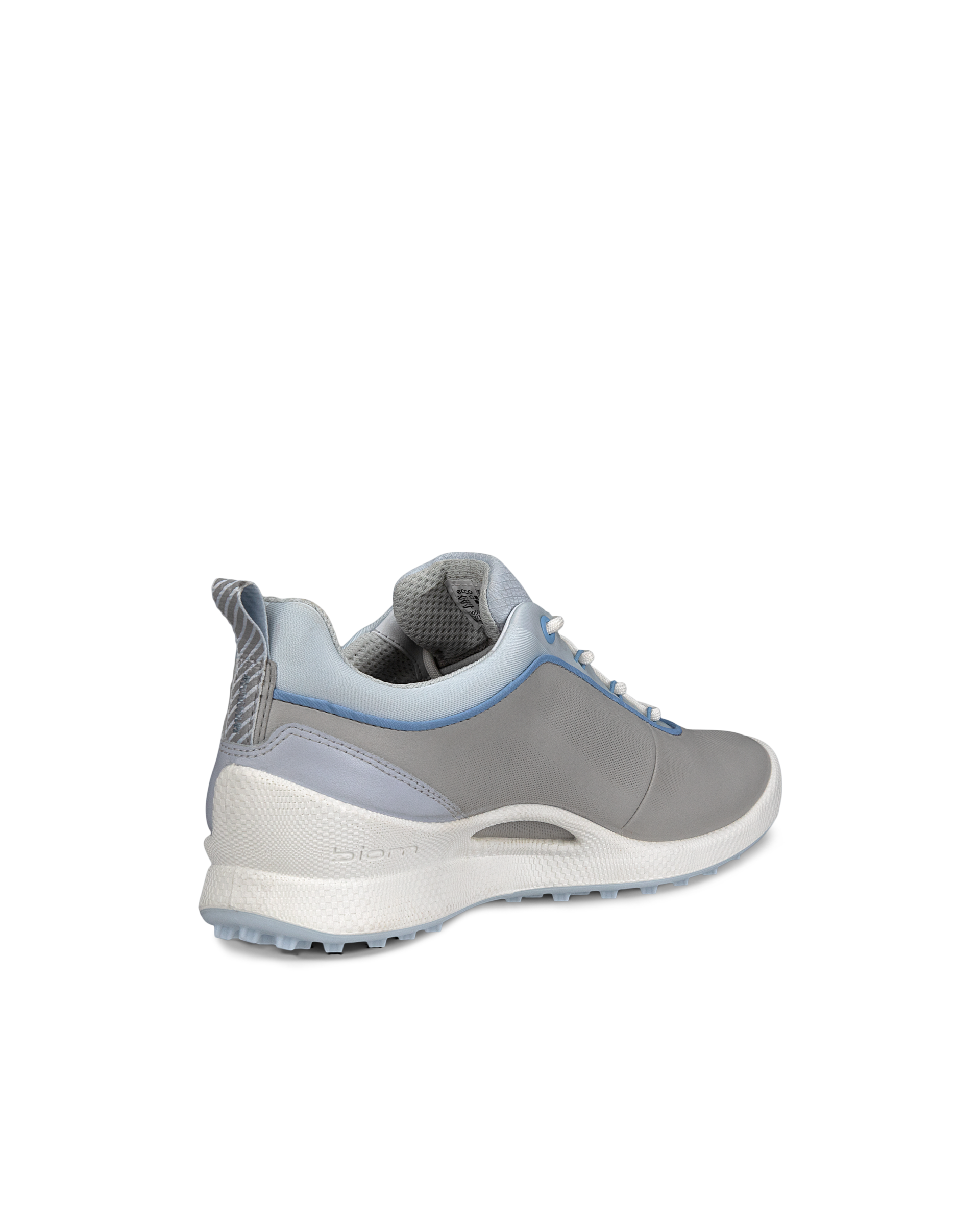 Women's ECCO® BIOM Golf Hybrid Leather Shoe - Grey - Back