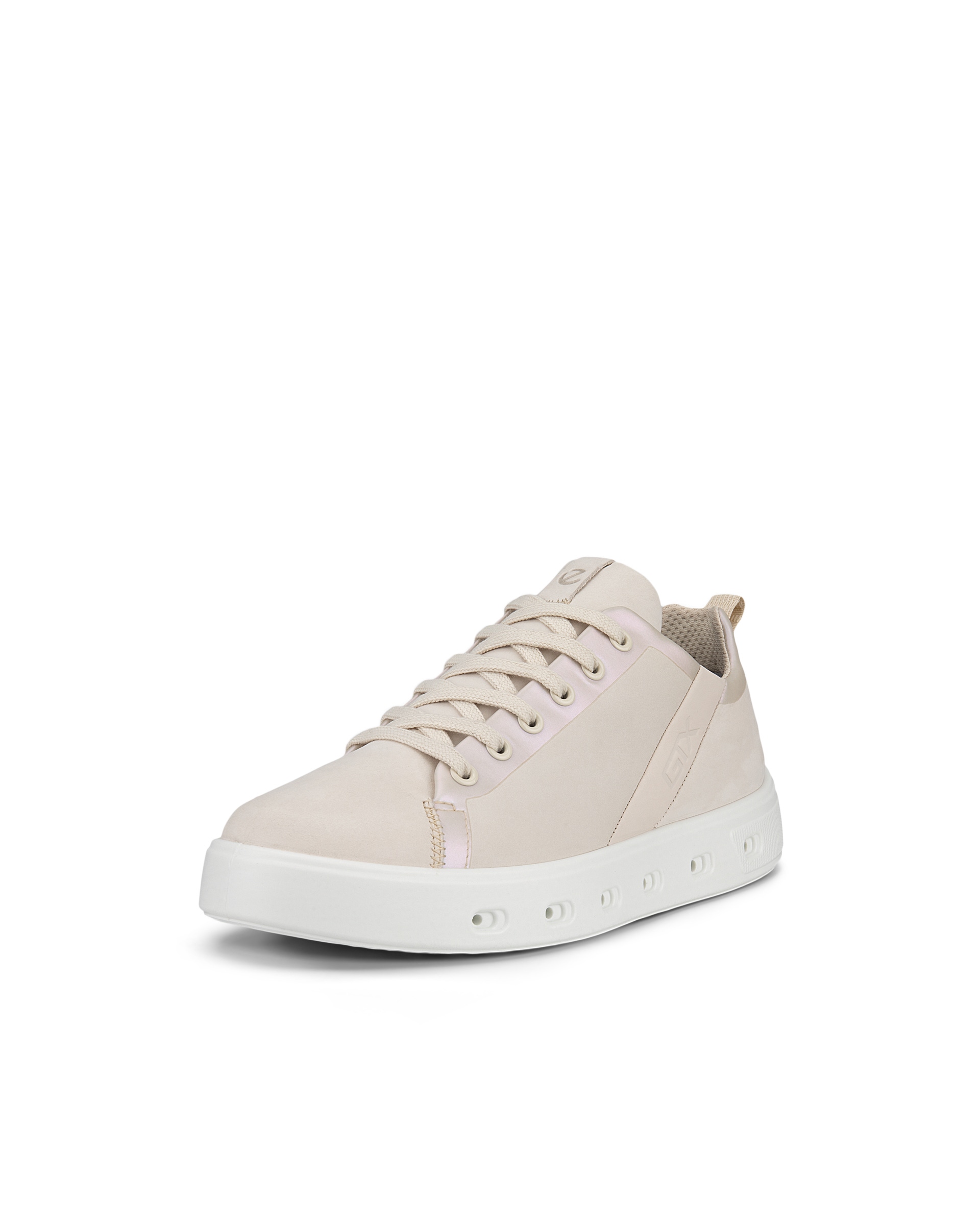 Women's ECCO® Street 720 Nubuck Gore-Tex Sneaker - Beige - Main