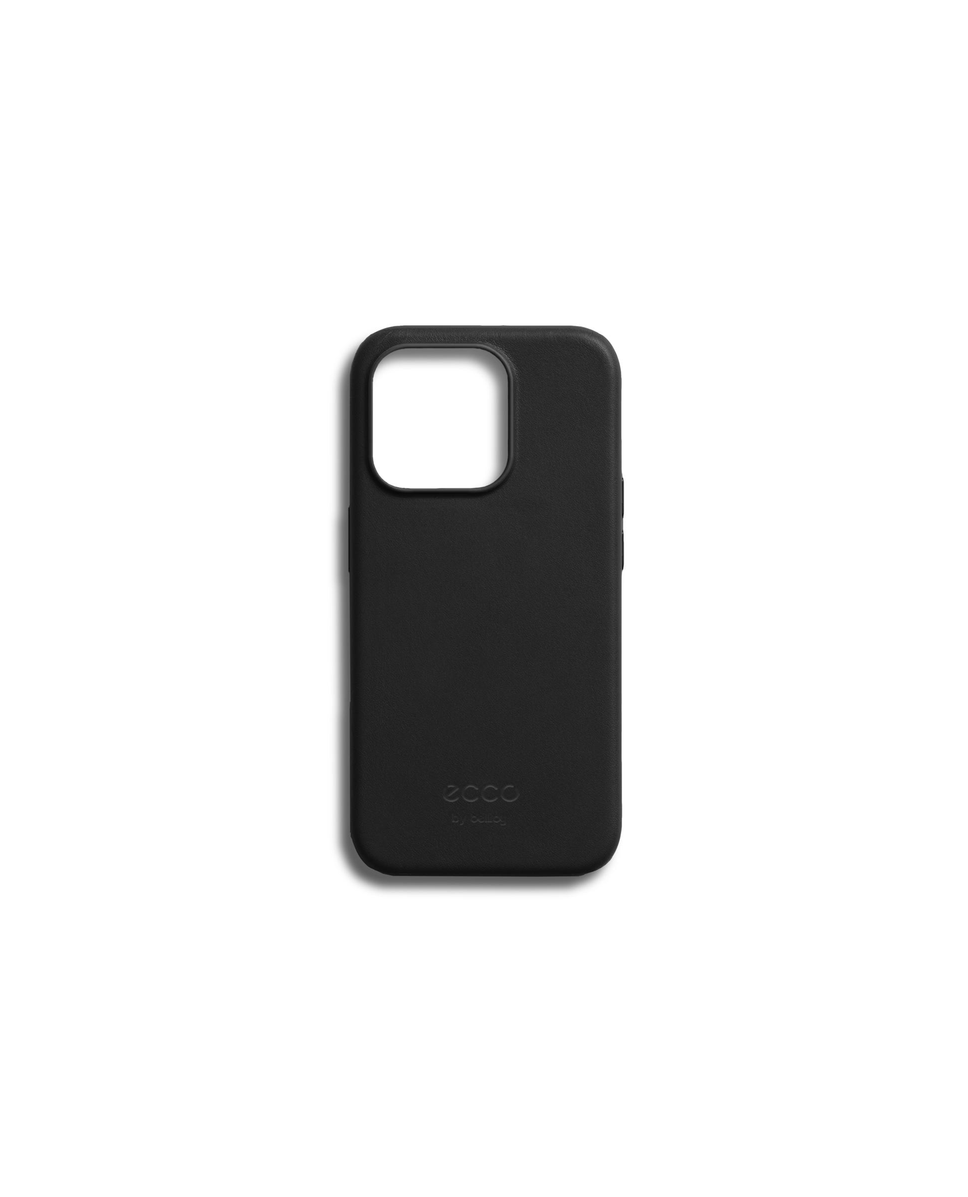 ECCO® X Bellroy 6.7" 15 Pro Max coques de téléphone en cuir - Noir - Main