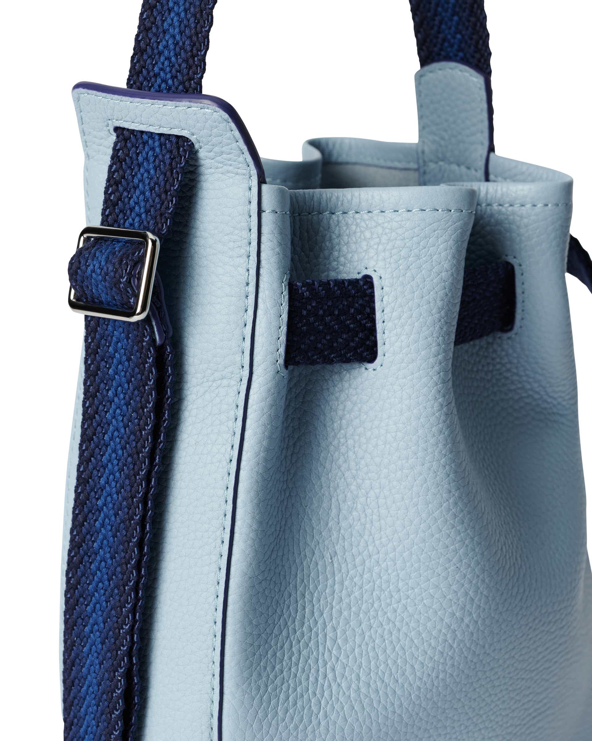 ECCO Sail Small レザーホーボーバッグ - 青 - Detail-1
