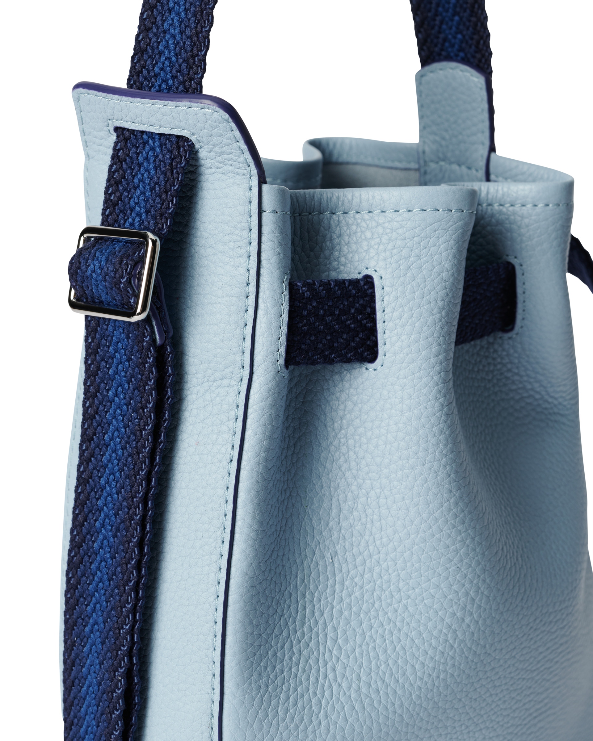 ECCO Sail Small レザーホーボーバッグ - 青 - Detail-1