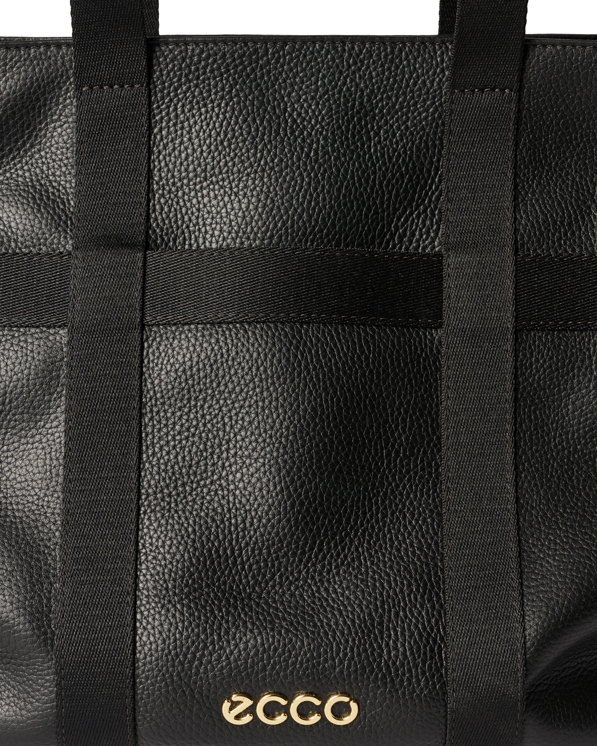 Bolso tote de piel ECCO® - Negro - Detail-1