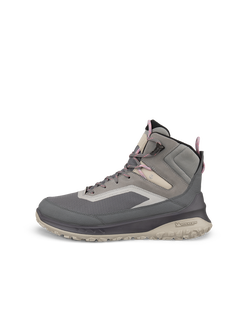 Botas de montaña impermeable de nobuk ECCO® ULT-TRN para mujer - Gris - Outside