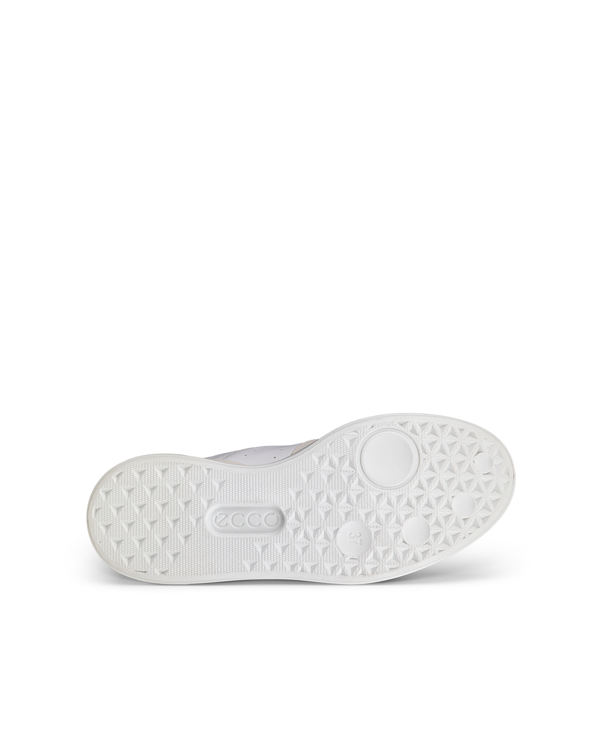 Zapatillas altas de piel ECCO® Street 720 para mujer - Blanco - Sole