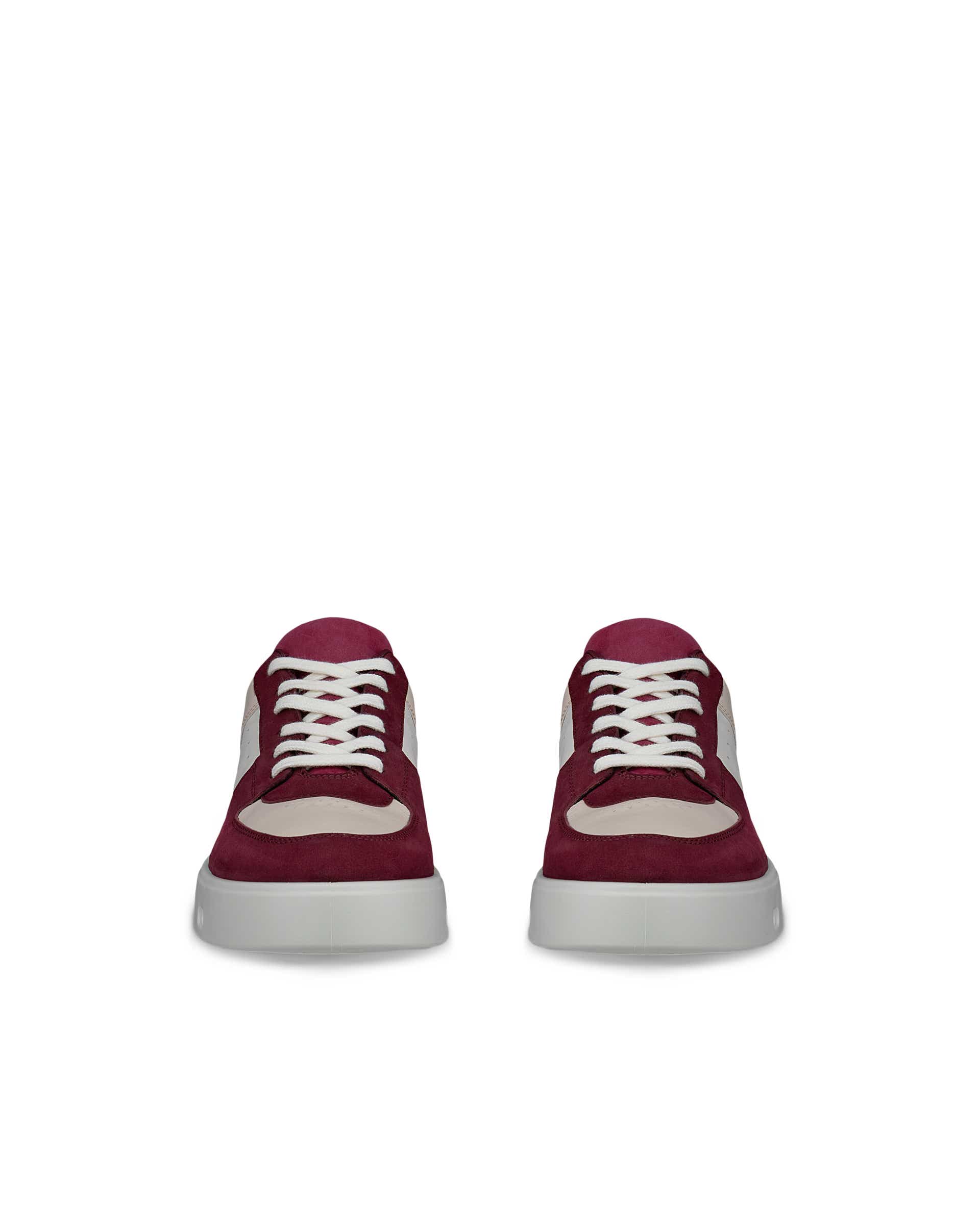 Dámske kožené tenisky Gore-Tex ECCO® STREET 720 - Červená - Front pair
