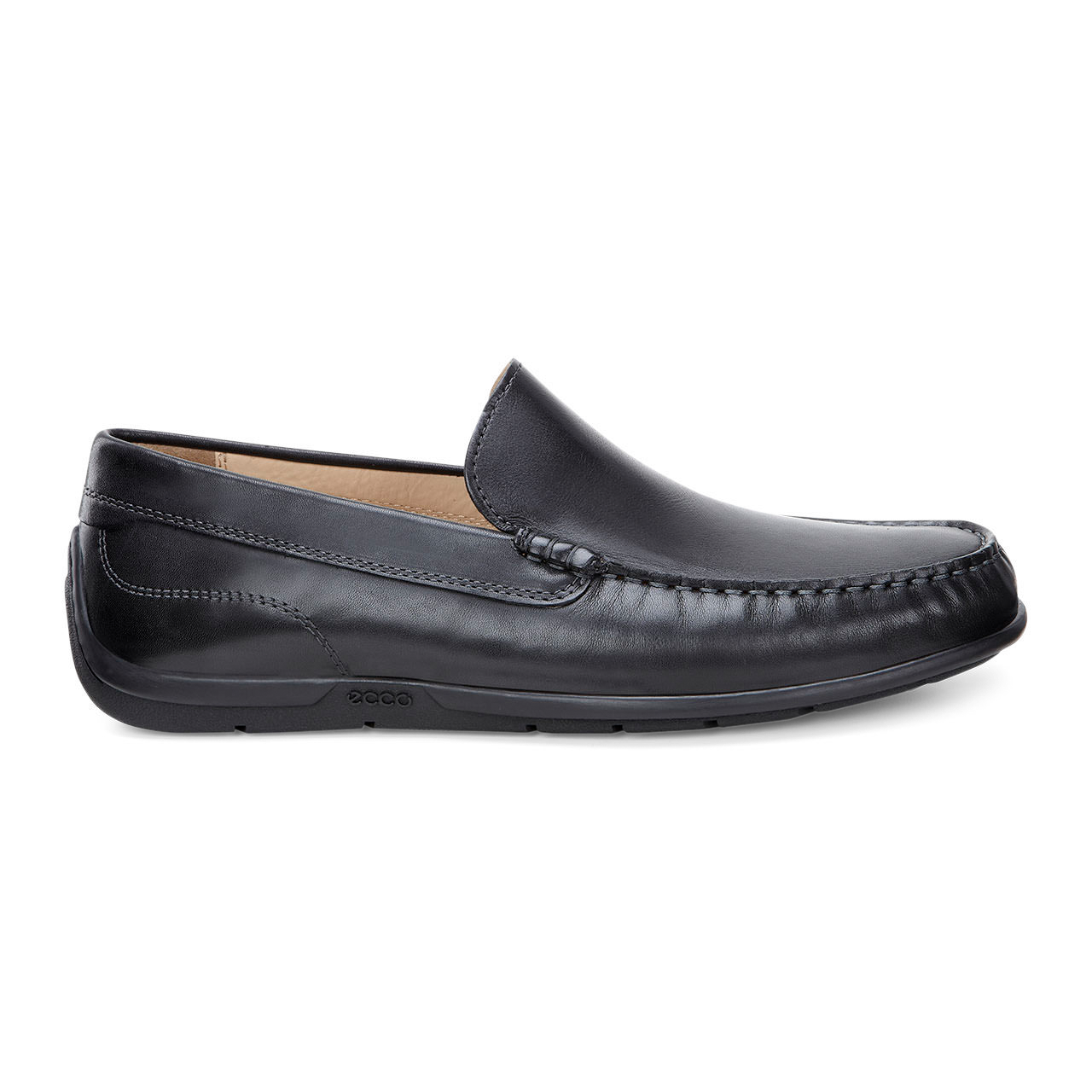 Ecco moc womens black online