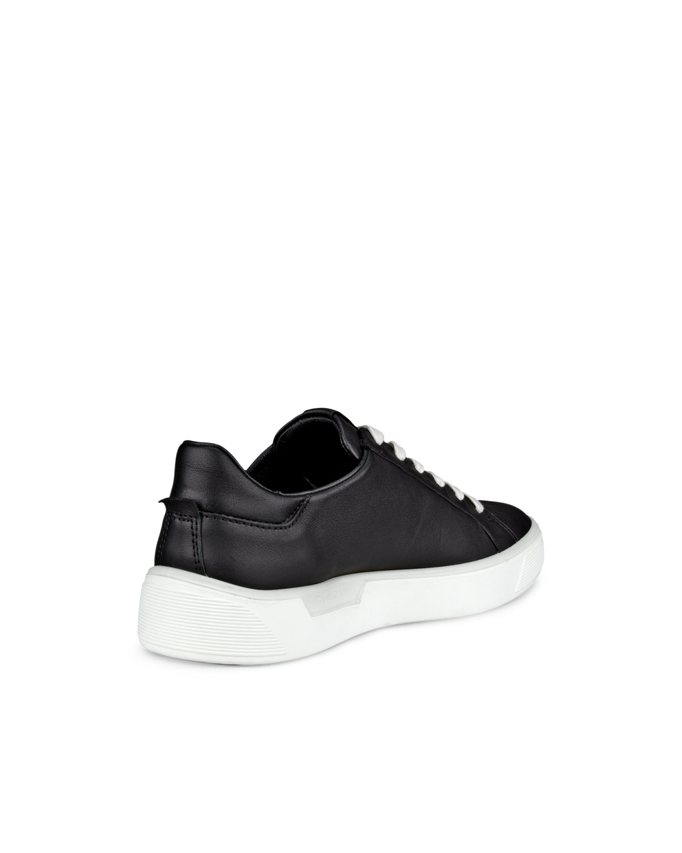 ECCO Women Street Tray Sneaker - Black - Back