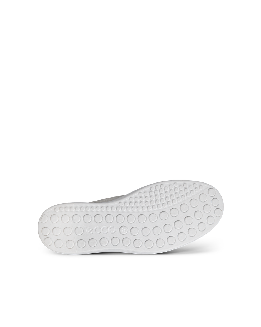 남성 ECCO Soft 60 가죽 트레이너 - White - Sole