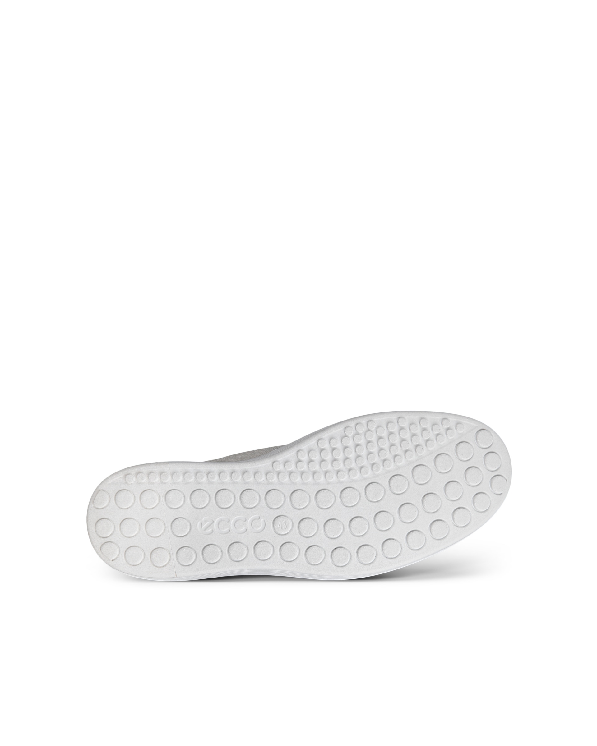 ECCO® Soft 60 nahast vabaajajalats meestele - Valge - Sole