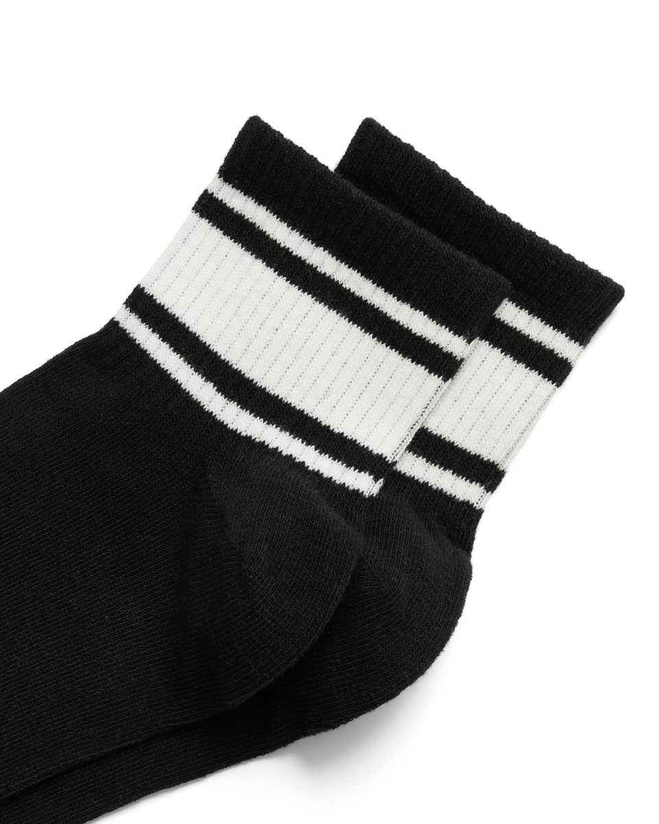 ECCO Low Cut Sports Socks - White - Detail-2