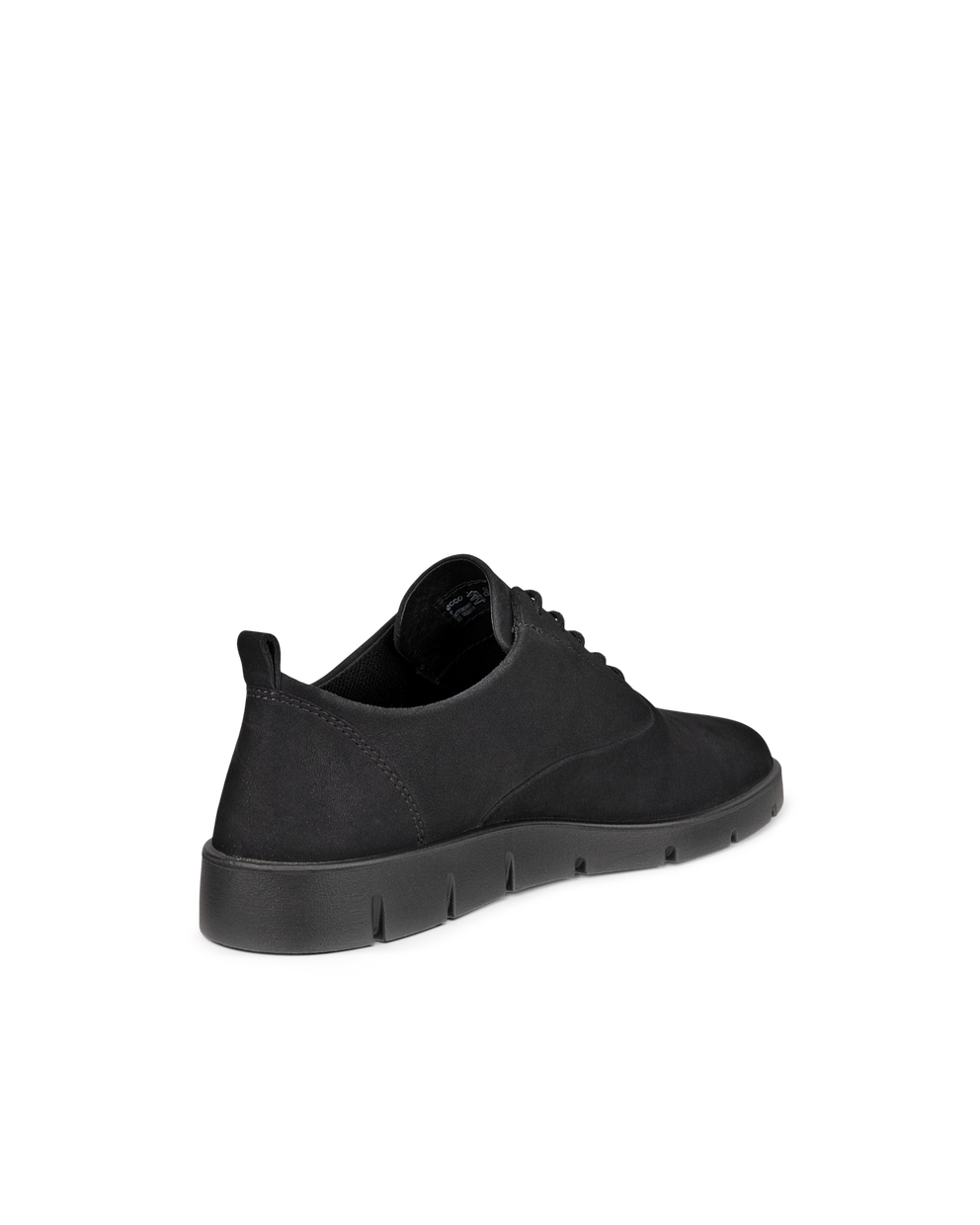 ECCO® Bella chaussures à lacet en nubuck pour femme - Noir - Back