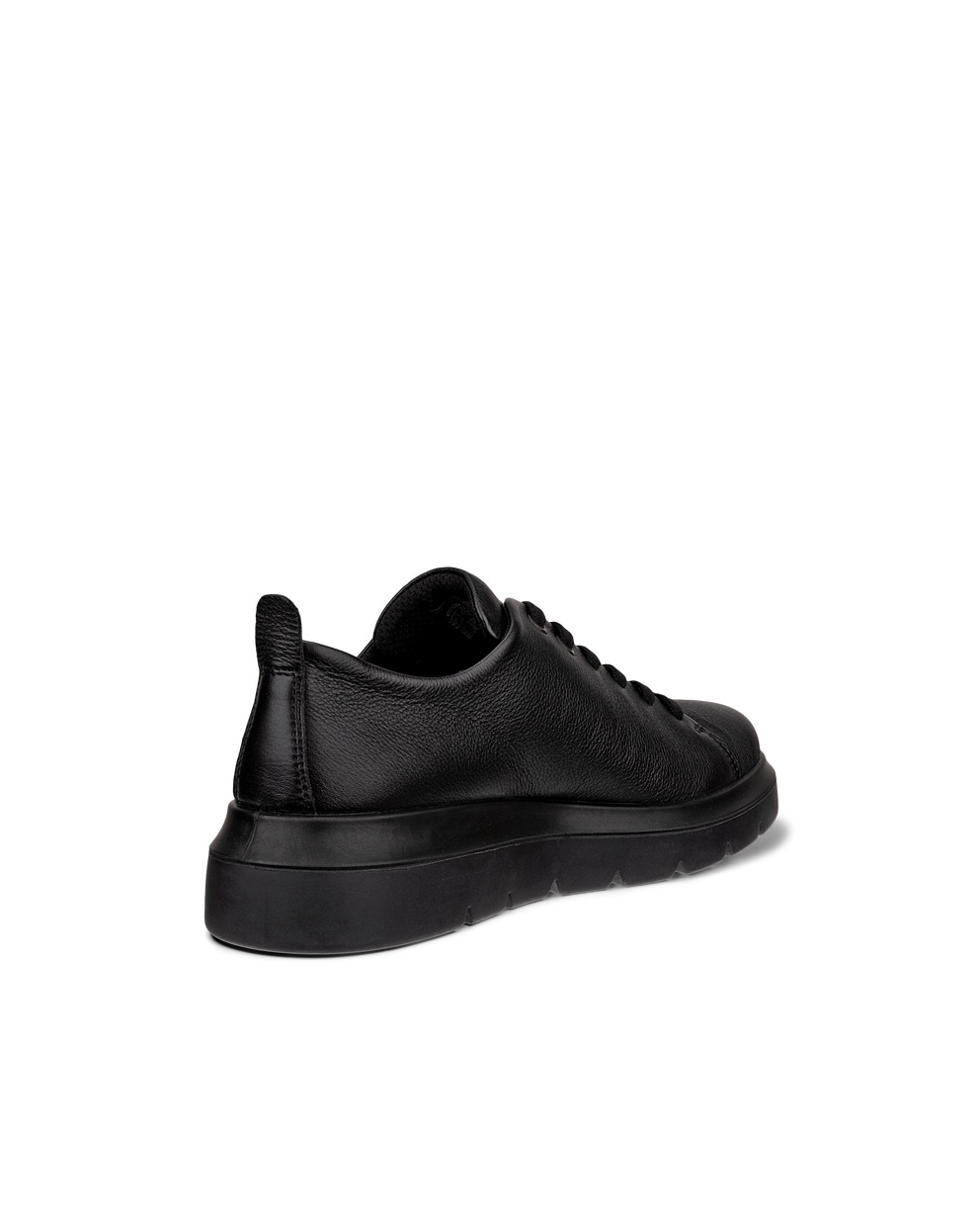 Women's ECCO® Nouvelle Leather Lace-Up Shoe - Black - Back