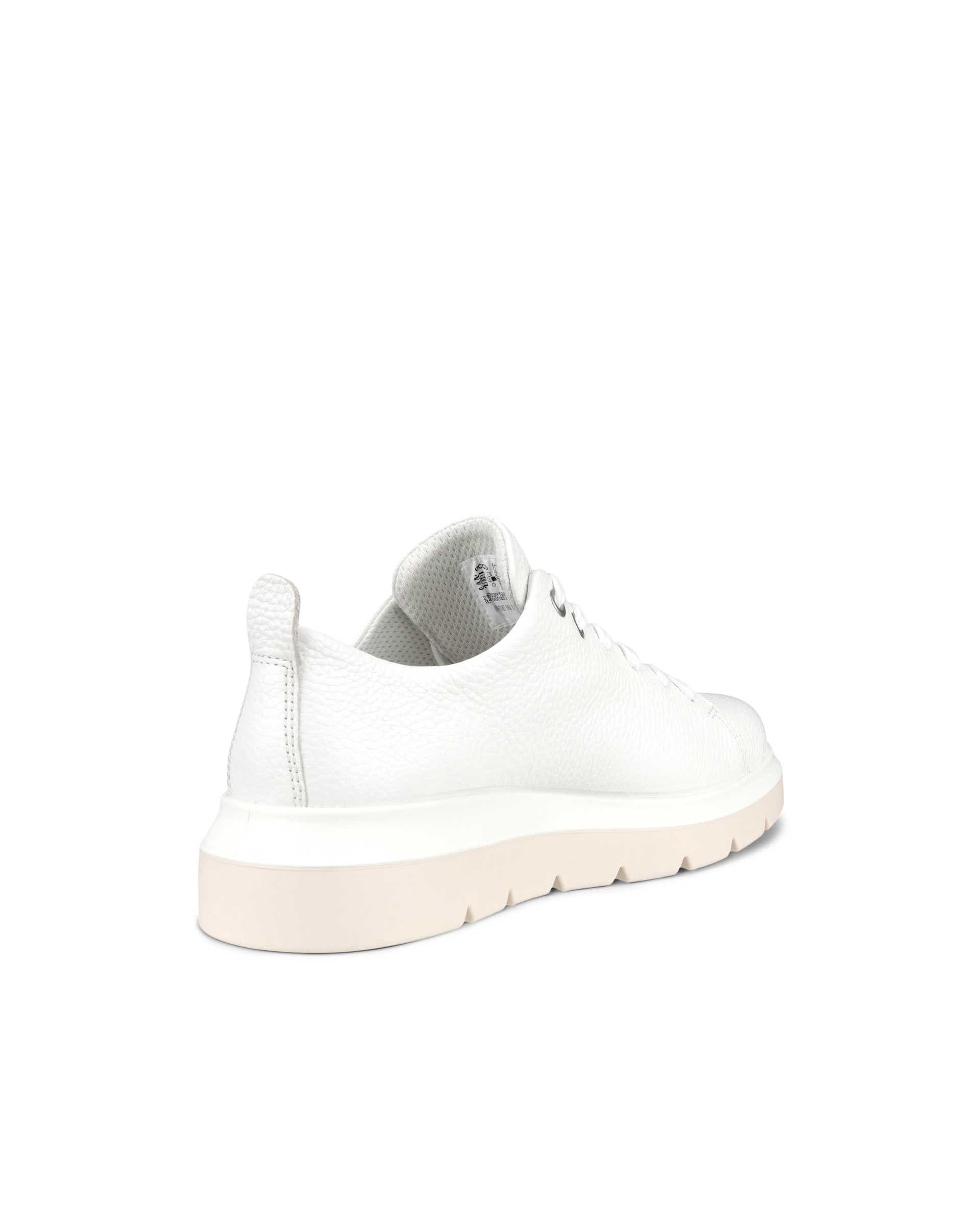 ECCO Nouvelle ウィメンズ レザーレースアップシューズ - ホワイト - Back