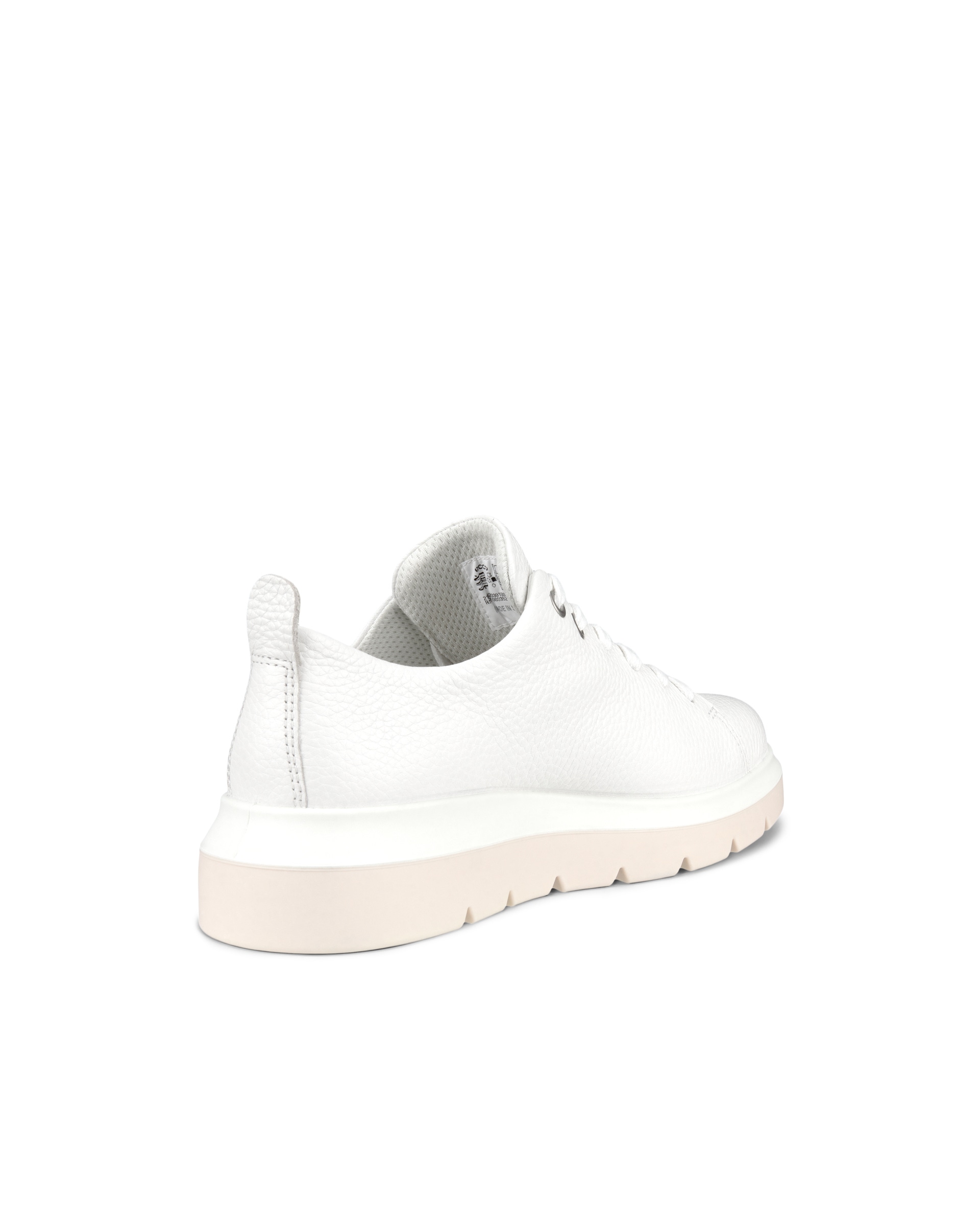 ECCO Nouvelle ウィメンズ レザーレースアップシューズ - ホワイト - Back