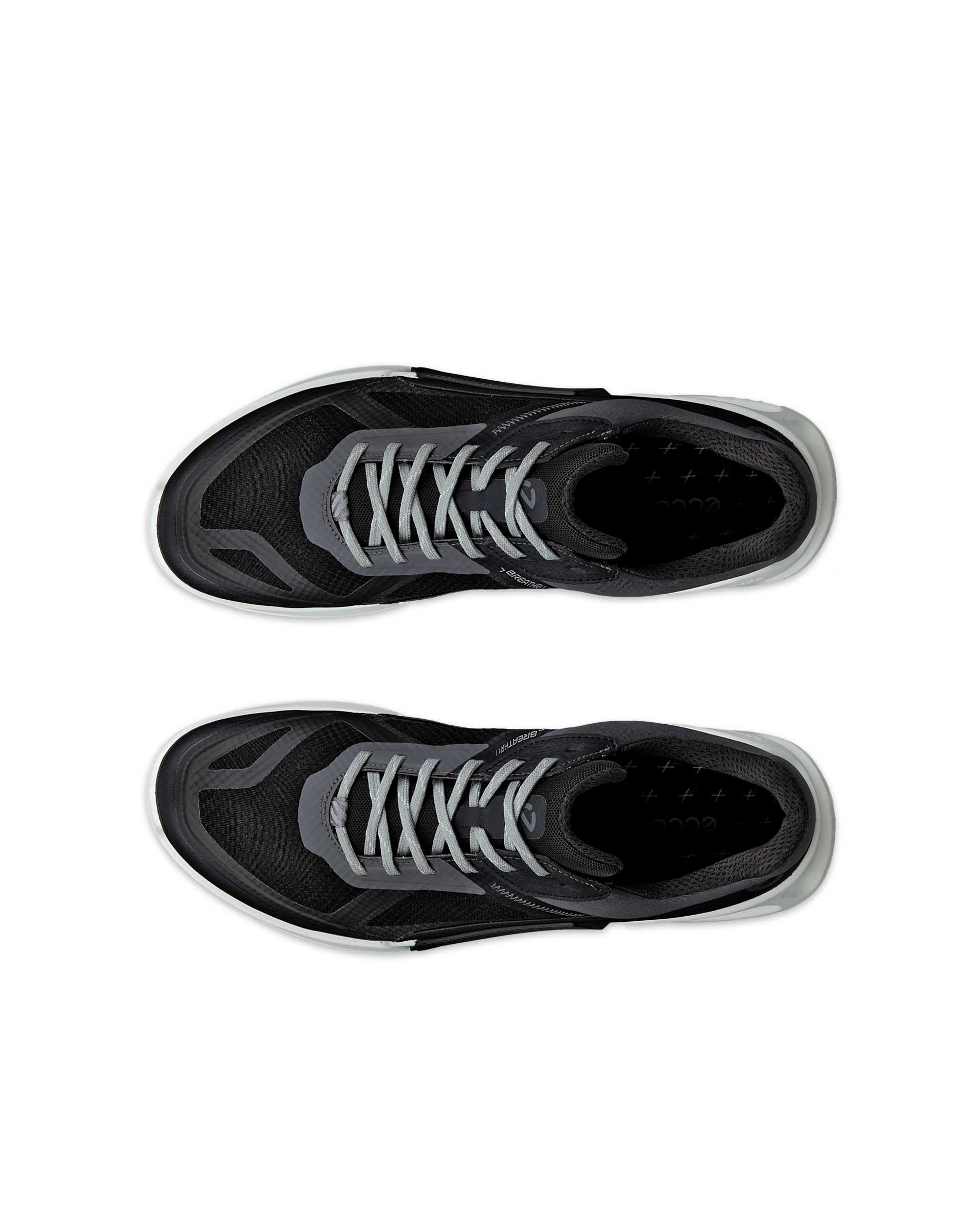 Zapatillas de senderismo de tela ECCO® BIOM 2.1 X Mountain para hombre - Negro - Top left pair