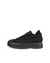 Men's ECCO® Street Ace RAL7000 Nubuck Sneaker - Black - Outside