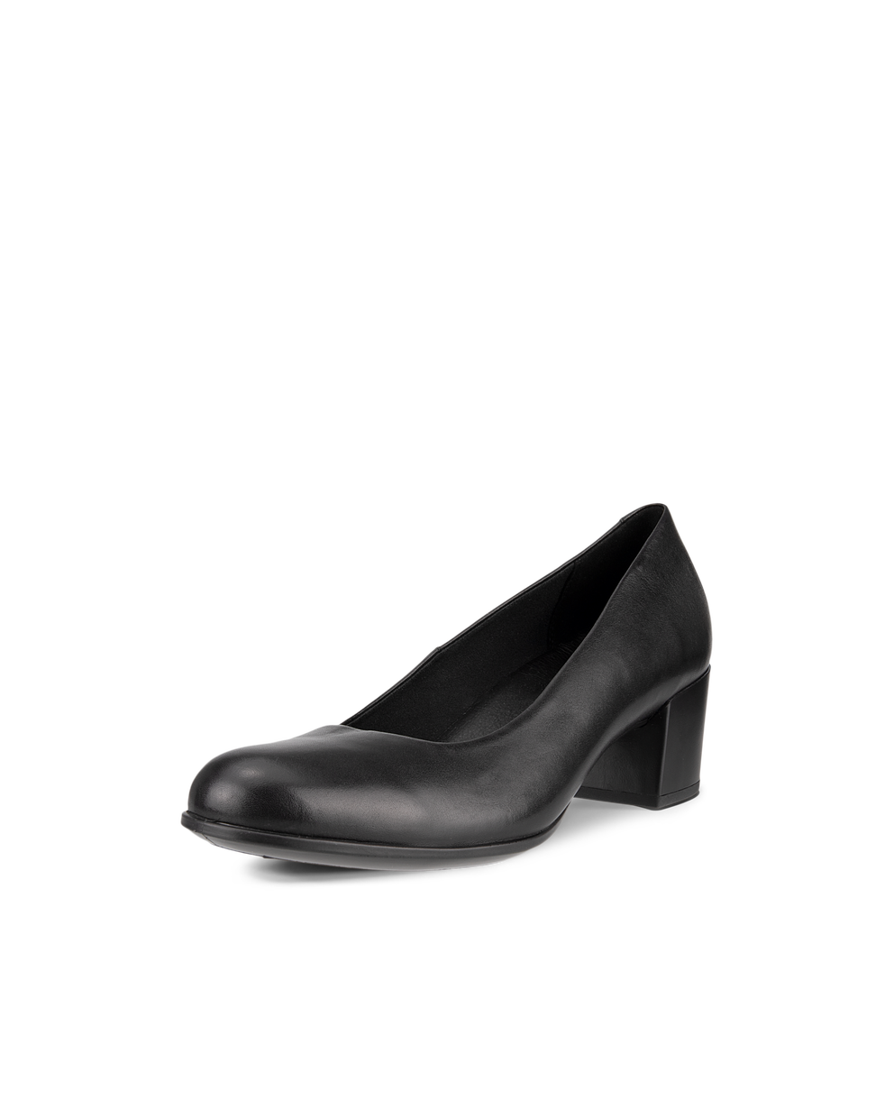 ECCO Dress Classic 35 Womens Leather Pumps - Black - Main