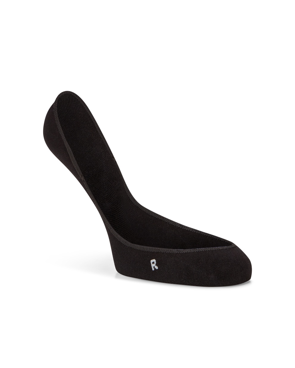 Women's ECCO® Soft Touch Footies - Black - Main