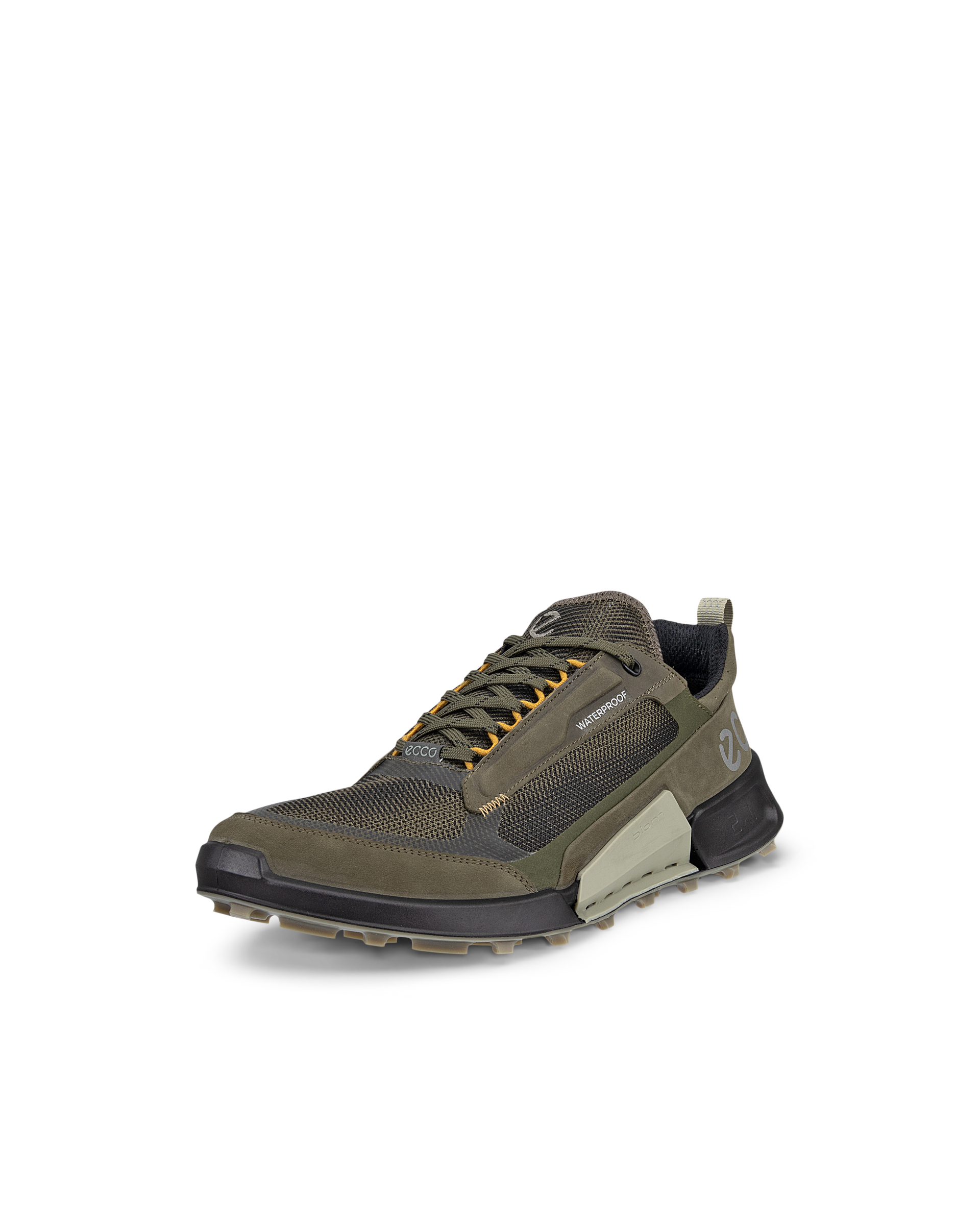 Men's ECCO® Biom 2.1 X Mountain Nubuck Waterproof Hiking Sneaker | Grey