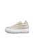 Men's ECCO® Street Ace RAL7000 Nubuck Sneaker - Beige - Outside