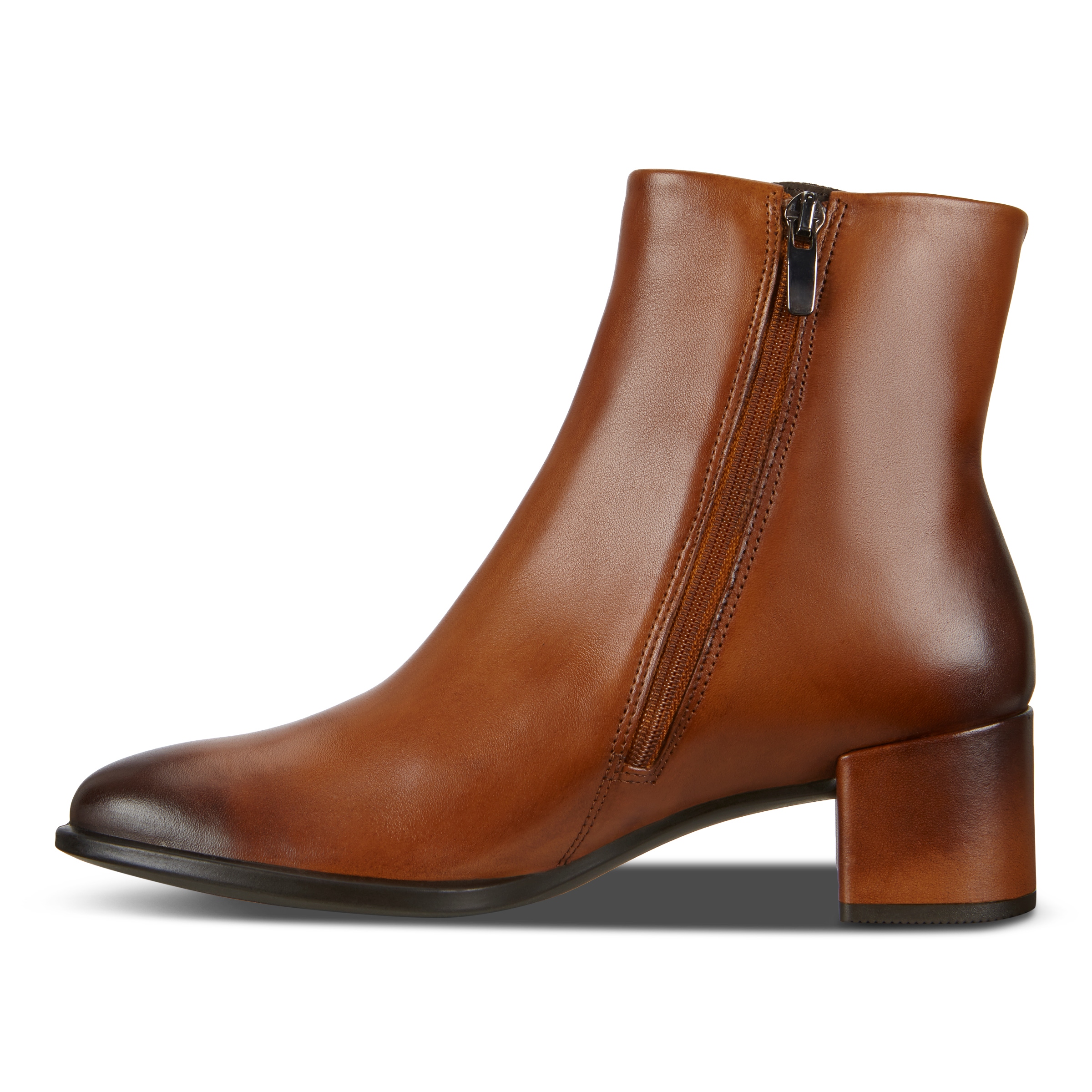 ECCO Shape 35 Block Ankle Women's Boot - Brown - Inside