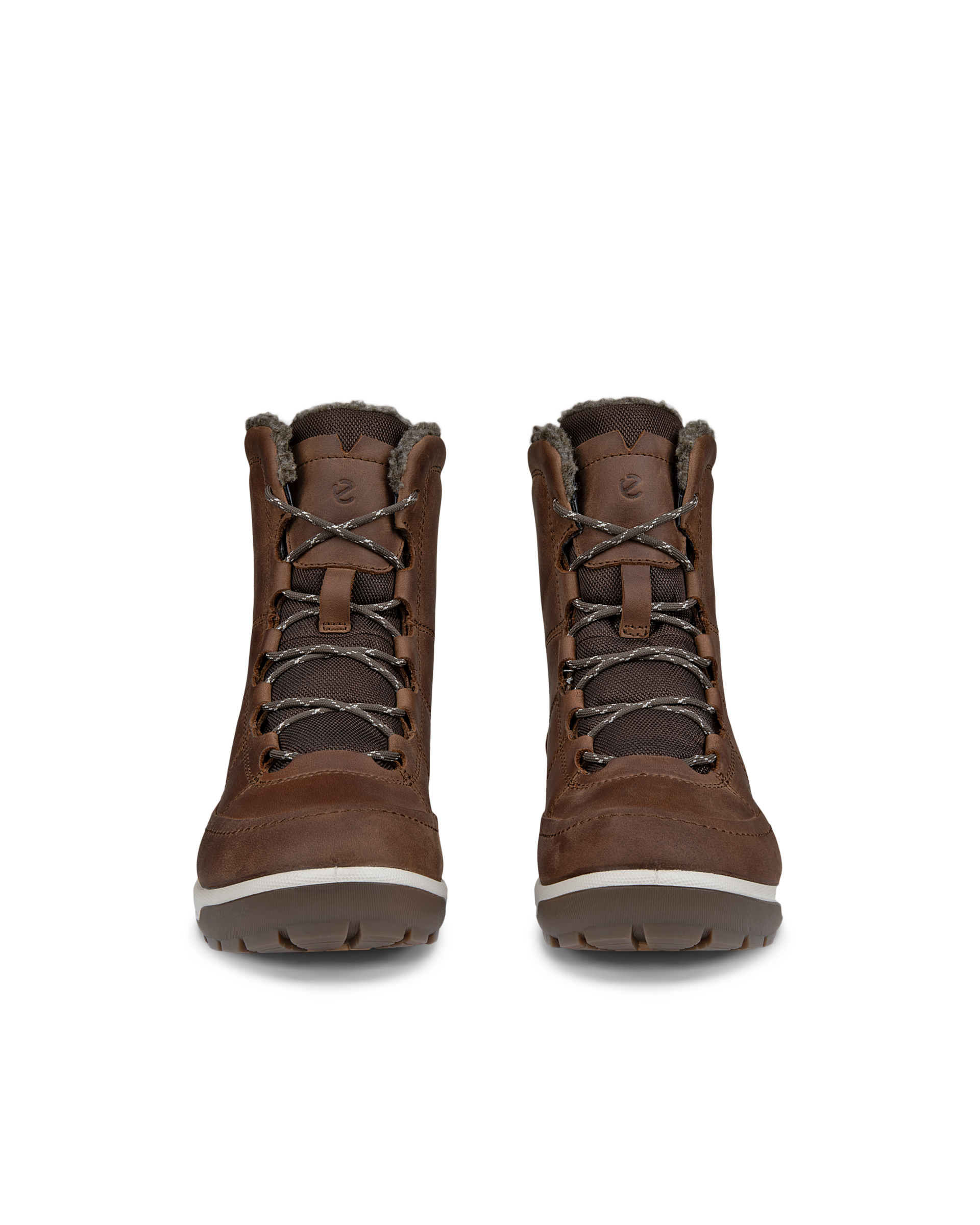 ECCO Trace Lite Boot Warm - Brown - Front pair