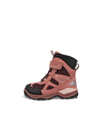 Botines de invierno impermeable de nobuk  ECCO® Snow Mountain para niño/a - Rojo - Outside