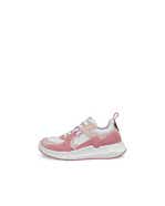 Kids' ECCO® BIOM 2.2 Leather Sneaker - Pink - Outside