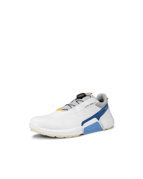 Men's ECCO® Golf Biom H4 Leather Gore-Tex Shoe | White
