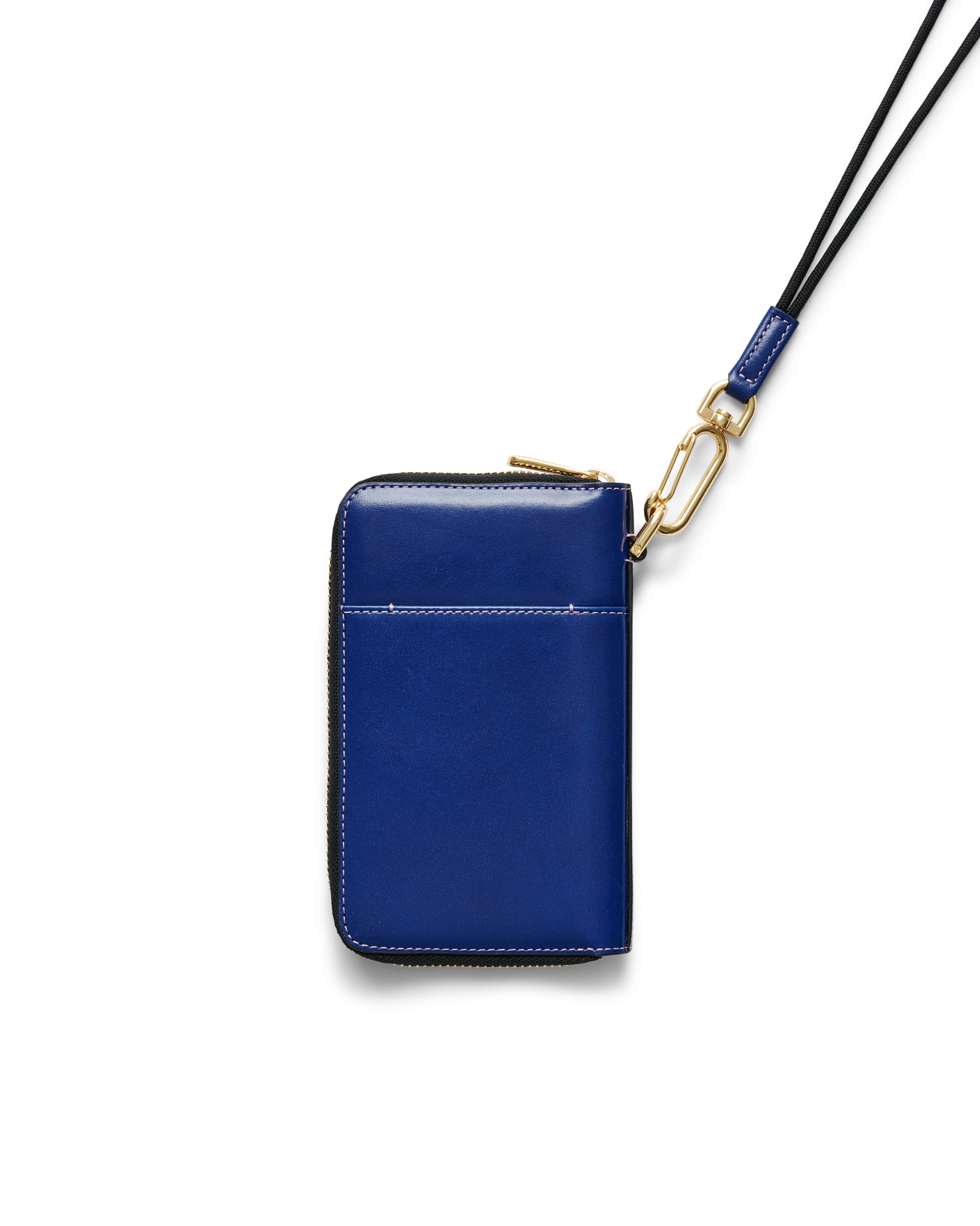 ECCO Wallet Zip Around Virgo Leather - Blue - Back