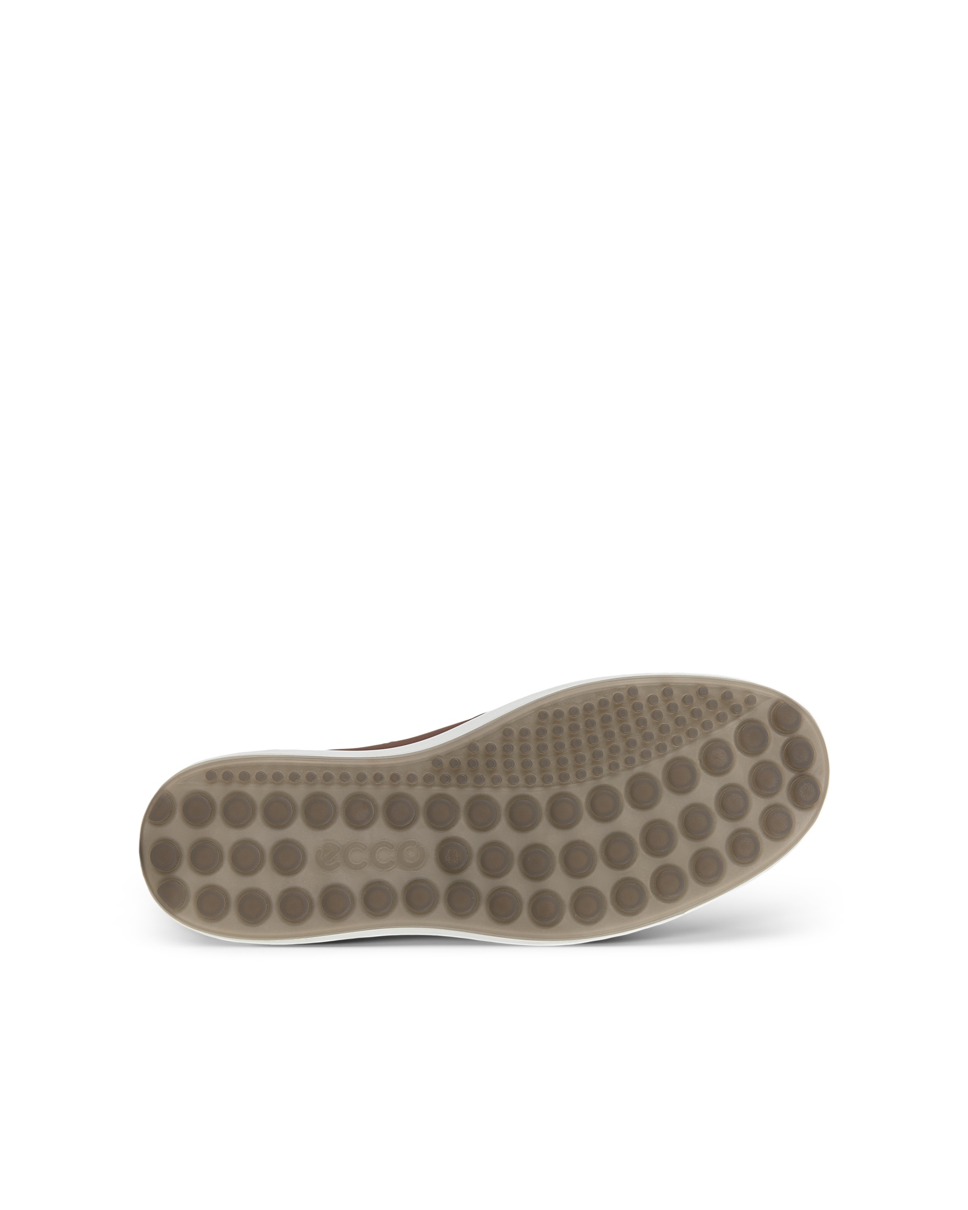 Men's ECCO® Soft 7 Nubuck Slip-On - Brown - Sole