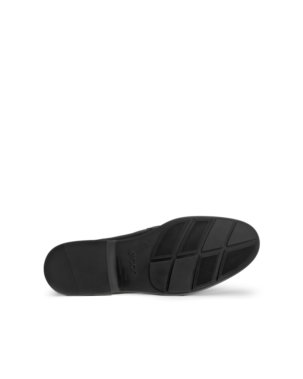 남성 ECCO Citytray Lite 가죽 로퍼 - Black - Sole