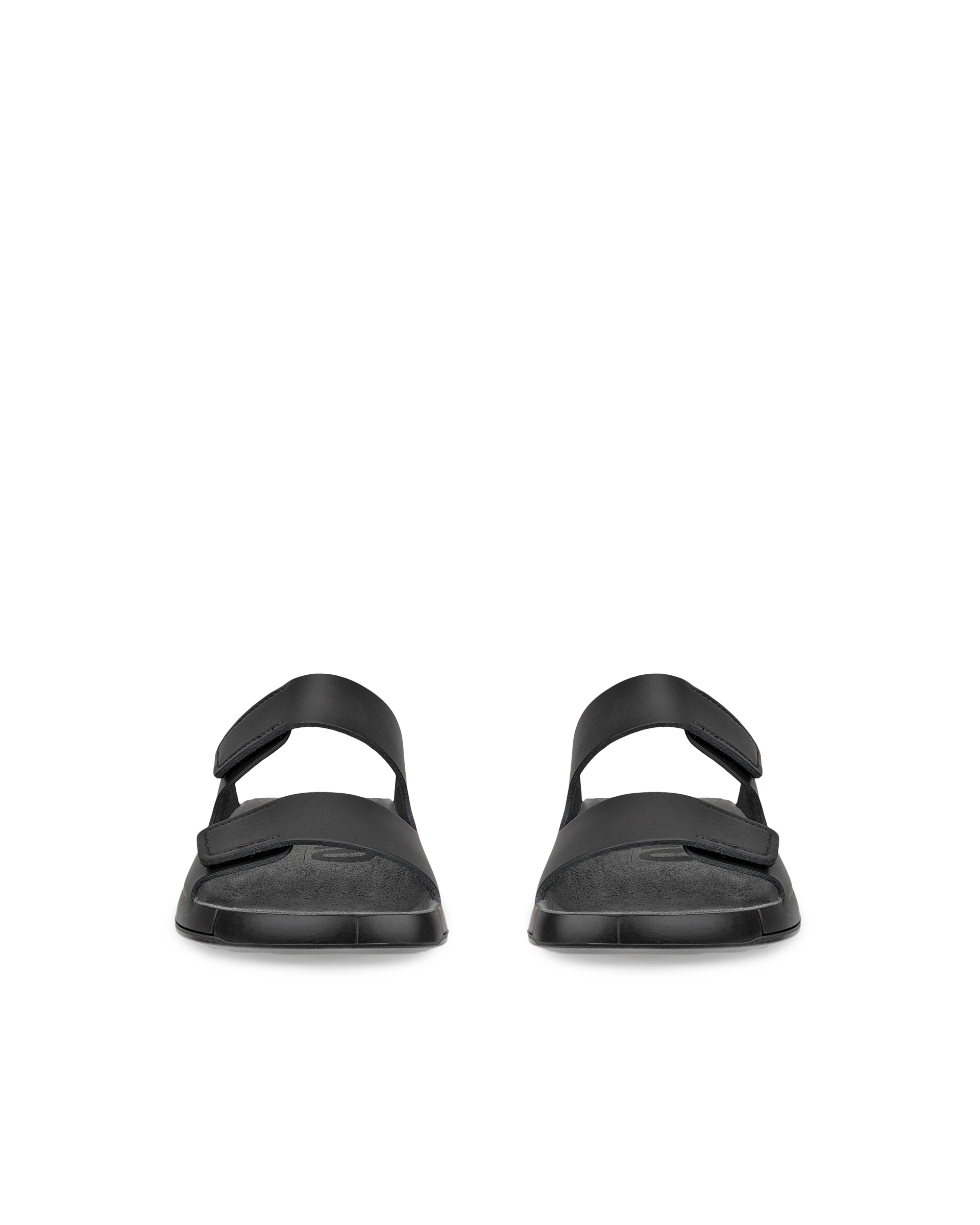 ECCO Men Cozmo Slide Sandal - Black - Front pair