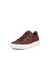 Women's ECCO® Street Tray Leather Sneaker - Red - Main