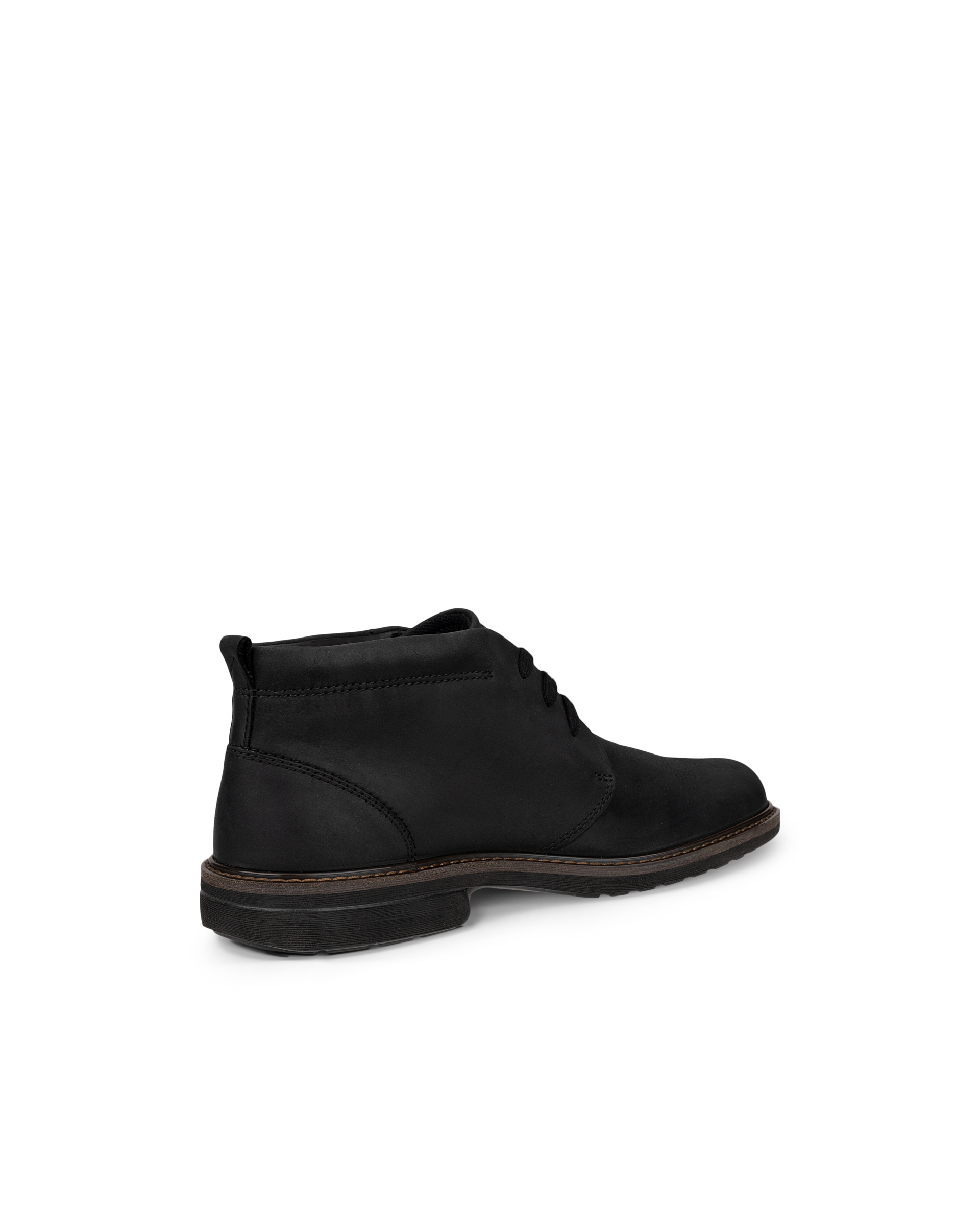 ECCO Men Turn Waterproof Ankle Boot - Black - Back