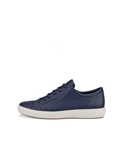 ECCO SOFT 7 CLASSIC MEN'S SNEAKER - Blue - Outside