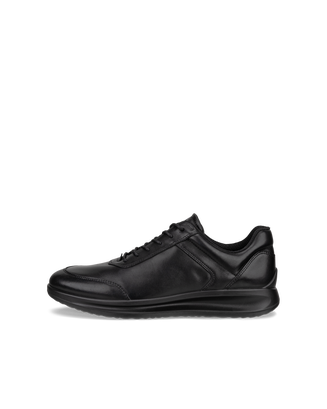 ECCO AQUET MEN'S SNEAKER - Black - Outside