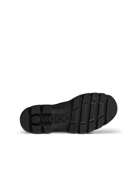 ECCO® Grainer paeltega veekindlad nubuknahast saapad meestele - Must - Sole