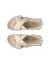 Women's ECCO® Cozmo PF Leather Sandal - Beige - Top left pair