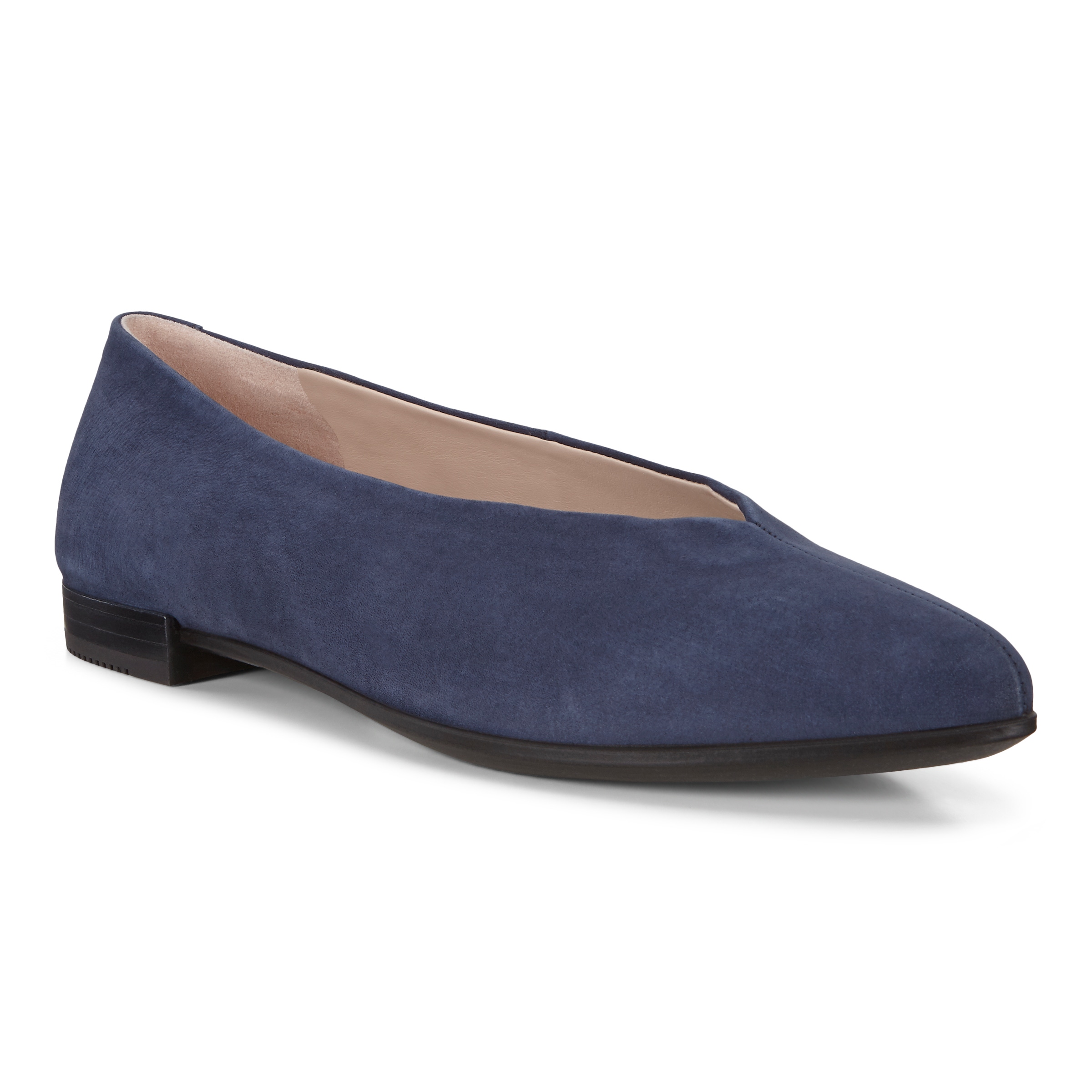 ECCO Women Shape Pointy Ballerina - Blue - Main