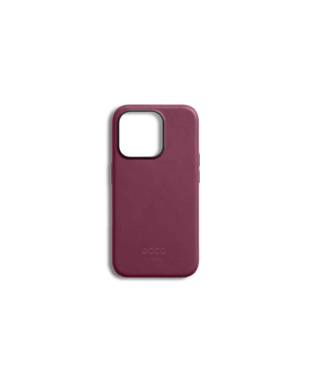 ECCO® X Bellroy 6.1" 15 Pro coques de téléphone en cuir - Rouge - Main