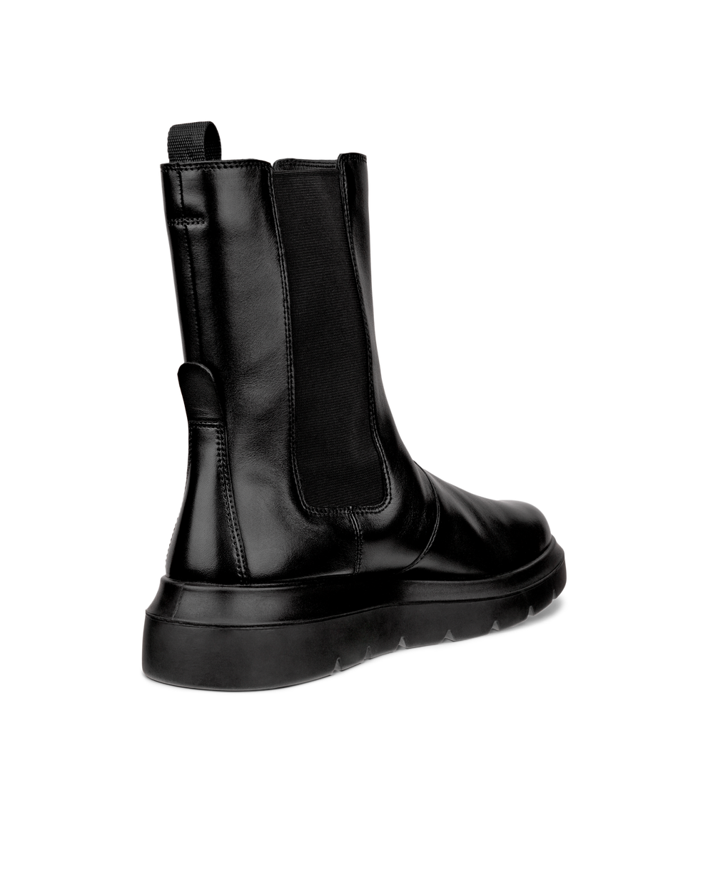 Botas Chelsea de piel ECCO® Nouvelle para mujer - Negro - Back