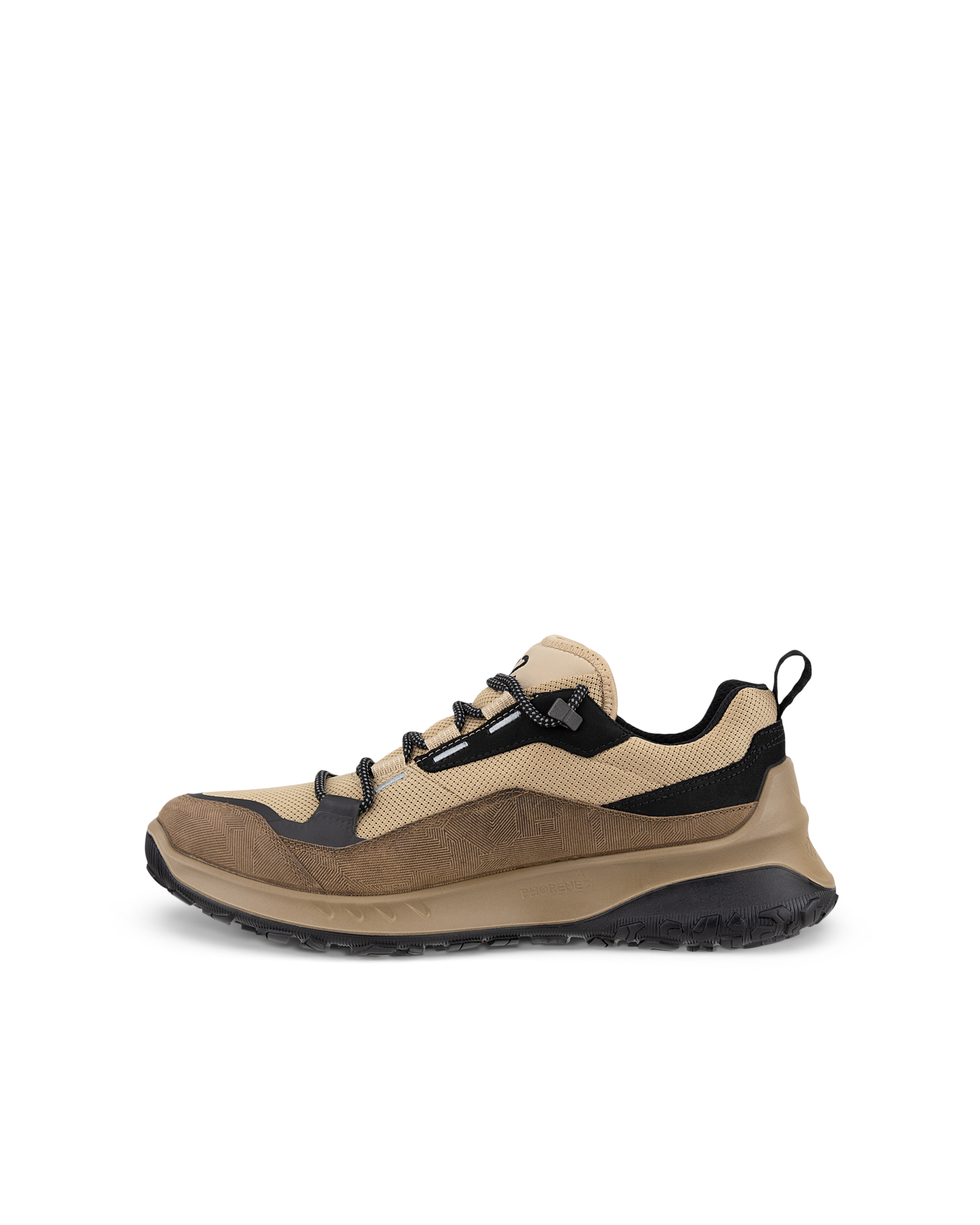 ECCO ULT-TRN Low メンズ ヌバックウォータープルーフハイキング