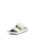 Women's ECCO® Cozmo 60 Leather Two Strap Sandal - White - Main