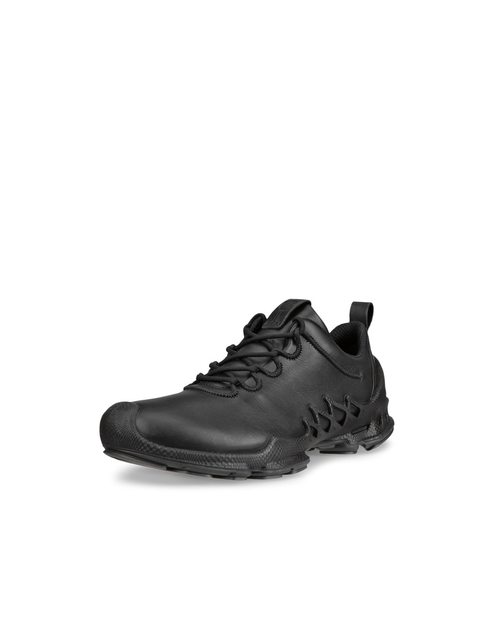 Men's ECCO® Biom Aex Leather Outdoor Shoe - Black - Main