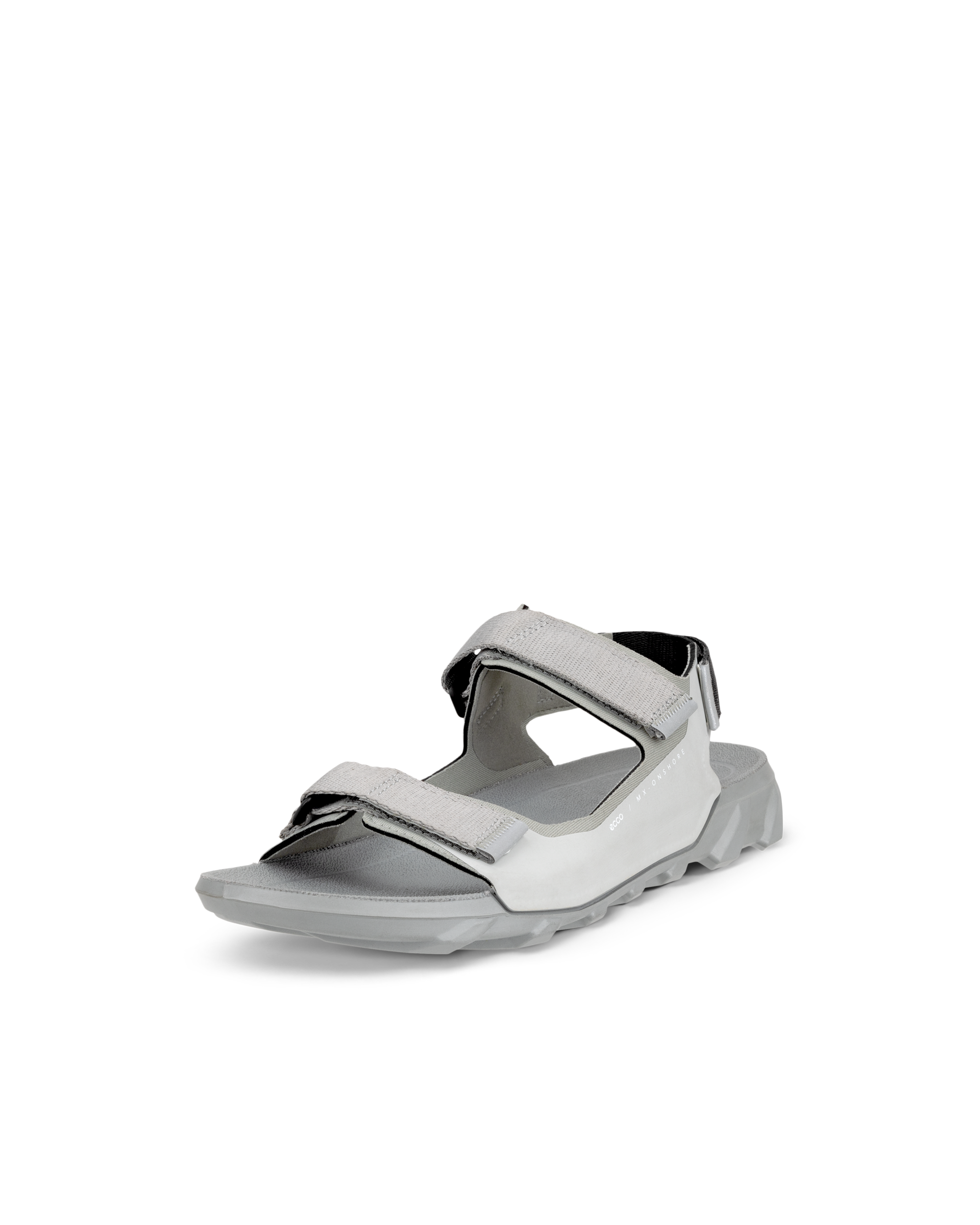 Men's ECCO® MX Onshore Textile 3-Strap Sandal - Grey - Main